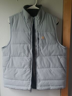 Carhartt Light Blue Sherpa-Lined Vest